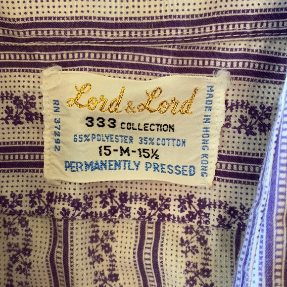 Lord & Lord 333 Collection Permanently Pressed Shirt - Picture 4 of 4